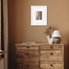 image:imageAmericanflat 11x14 Picture Frame with ShatterResistant Glass  Use as 5x7 Frame with Mat or Display 11x14 Photo Without Mat  Signature Collection  Picture Frames for Wall Display  Black  Shatterresistant glass hangs vertical or horizontal sawtooth hangers included use with or without matWhite