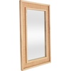 image:imageAmericanflat 11x23 Oval Mirror  Hanging Mirrors with Aluminum Frame  Modern Mirror for Bathroom Bedroom Living Room  Mirrors for Wall Display and Home Decor  BlackNatural Oak