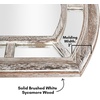 image:imageAmericanflat 11x23 Oval Mirror  Hanging Mirrors with Aluminum Frame  Modern Mirror for Bathroom Bedroom Living Room  Mirrors for Wall Display and Home Decor  BlackBrushed White