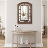image:imageAmericanflat 11x23 Oval Mirror  Hanging Mirrors with Aluminum Frame  Modern Mirror for Bathroom Bedroom Living Room  Mirrors for Wall Display and Home Decor  BlackBurned Heavy