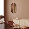 image:imageAmericanflat 11x23 Oval Mirror  Hanging Mirrors with Aluminum Frame  Modern Mirror for Bathroom Bedroom Living Room  Mirrors for Wall Display and Home Decor  BlackBlack