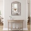 image:imageAmericanflat 11x23 Oval Mirror  Hanging Mirrors with Aluminum Frame  Modern Mirror for Bathroom Bedroom Living Room  Mirrors for Wall Display and Home Decor  BlackBrushed White