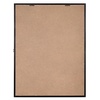 image:imageAmericanflat 135x135 TShirt Frame  Black  Shatterresistant glass folding insert keeps shirts creasefree hanging hardware for jerseys tees and gearBlack