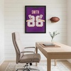 image:imageAmericanflat 135x135 TShirt Frame  Black  Shatterresistant glass folding insert keeps shirts creasefree hanging hardware for jerseys tees and gearBlack