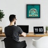 image:imageAmericanflat 135x135 TShirt Frame  Black  Shatterresistant glass folding insert keeps shirts creasefree hanging hardware for jerseys tees and gearBlack