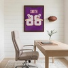 image:imageAmericanflat 135x135 TShirt Frame  Black  Shatterresistant glass folding insert keeps shirts creasefree hanging hardware for jerseys tees and gearMahogany