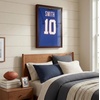 image:imageAmericanflat 135x135 TShirt Frame  Black  Shatterresistant glass folding insert keeps shirts creasefree hanging hardware for jerseys tees and gearMahogany