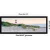 image:imageAmericanflat 14x20 Picture Frame with Polished Plexiglass  Signature Collection  GalleryStyle Frames Made of Engineered Wood  Photo Frame for Wall Display  Black  Polished plexiglass front hangs vertical or horizontal sawtooth hangers included fits photos posters and artBlack