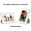image:imageAmericanflat 14x20 Picture Frame with Polished Plexiglass  Signature Collection  GalleryStyle Frames Made of Engineered Wood  Photo Frame for Wall Display  Black  Polished plexiglass front hangs vertical or horizontal sawtooth hangers included fits photos posters and artWhite