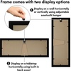 image:imageAmericanflat 14x20 Picture Frame with Polished Plexiglass  Signature Collection  GalleryStyle Frames Made of Engineered Wood  Photo Frame for Wall Display  Black  Polished plexiglass front hangs vertical or horizontal sawtooth hangers included fits photos posters and artBlack