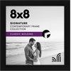 image:imageAmericanflat 14x20 Picture Frame with Polished Plexiglass  Signature Collection  GalleryStyle Frames Made of Engineered Wood  Photo Frame for Wall Display  Black  Polished plexiglass front hangs vertical or horizontal sawtooth hangers included fits photos posters and artBlack