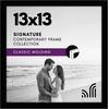 image:imageAmericanflat 14x20 Picture Frame with Polished Plexiglass  Signature Collection  GalleryStyle Frames Made of Engineered Wood  Photo Frame for Wall Display  Black  Polished plexiglass front hangs vertical or horizontal sawtooth hangers included fits photos posters and artBlack