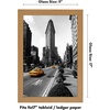 image:imageAmericanflat 14x20 Picture Frame with Polished Plexiglass  Signature Collection  GalleryStyle Frames Made of Engineered Wood  Photo Frame for Wall Display  Black  Polished plexiglass front hangs vertical or horizontal sawtooth hangers included fits photos posters and artDark Oak