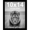 image:imageAmericanflat 14x20 Picture Frame with Polished Plexiglass  Signature Collection  GalleryStyle Frames Made of Engineered Wood  Photo Frame for Wall Display  Black  Polished plexiglass front hangs vertical or horizontal sawtooth hangers included fits photos posters and artBlack