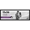 image:imageAmericanflat 14x20 Picture Frame with Polished Plexiglass  Signature Collection  GalleryStyle Frames Made of Engineered Wood  Photo Frame for Wall Display  Black  Polished plexiglass front hangs vertical or horizontal sawtooth hangers included fits photos posters and artBlack