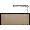 image:imageAmericanflat 14x20 Picture Frame with Polished Plexiglass  Signature Collection  GalleryStyle Frames Made of Engineered Wood  Photo Frame for Wall Display  Black  Polished plexiglass front hangs vertical or horizontal sawtooth hangers included fits photos posters and artBlack