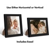 image:imageAmericanflat 14x20 Picture Frame with Polished Plexiglass  Signature Collection  GalleryStyle Frames Made of Engineered Wood  Photo Frame for Wall Display  Black  Polished plexiglass front hangs vertical or horizontal sawtooth hangers included fits photos posters and artBlack