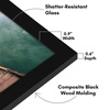 image:imageAmericanflat 14x20 Picture Frame with Polished Plexiglass  Signature Collection  GalleryStyle Frames Made of Engineered Wood  Photo Frame for Wall Display  Black  Polished plexiglass front hangs vertical or horizontal sawtooth hangers included fits photos posters and artBlack