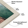 image:imageAmericanflat 14x20 Picture Frame with Polished Plexiglass  Signature Collection  GalleryStyle Frames Made of Engineered Wood  Photo Frame for Wall Display  Black  Polished plexiglass front hangs vertical or horizontal sawtooth hangers included fits photos posters and artLight Wood