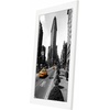image:imageAmericanflat 14x20 Picture Frame with Polished Plexiglass  Signature Collection  GalleryStyle Frames Made of Engineered Wood  Photo Frame for Wall Display  Black  Polished plexiglass front hangs vertical or horizontal sawtooth hangers included fits photos posters and artWhite
