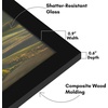 image:imageAmericanflat 14x20 Picture Frame with Polished Plexiglass  Signature Collection  GalleryStyle Frames Made of Engineered Wood  Photo Frame for Wall Display  Black  Polished plexiglass front hangs vertical or horizontal sawtooth hangers included fits photos posters and artBlack