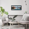 image:imageAmericanflat 14x20 Picture Frame with Polished Plexiglass  Signature Collection  GalleryStyle Frames Made of Engineered Wood  Photo Frame for Wall Display  Black  Polished plexiglass front hangs vertical or horizontal sawtooth hangers included fits photos posters and artBlack
