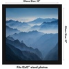 image:imageAmericanflat 14x20 Picture Frame with Polished Plexiglass  Signature Collection  GalleryStyle Frames Made of Engineered Wood  Photo Frame for Wall Display  Black  Polished plexiglass front hangs vertical or horizontal sawtooth hangers included fits photos posters and artBlack