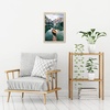 image:imageAmericanflat 14x20 Picture Frame with Polished Plexiglass  Signature Collection  GalleryStyle Frames Made of Engineered Wood  Photo Frame for Wall Display  Black  Polished plexiglass front hangs vertical or horizontal sawtooth hangers included fits photos posters and artNatural Oak