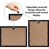image:imageAmericanflat 14x20 Picture Frame with Polished Plexiglass  Signature Collection  GalleryStyle Frames Made of Engineered Wood  Photo Frame for Wall Display  Black  Polished plexiglass front hangs vertical or horizontal sawtooth hangers included fits photos posters and artBlack