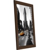 image:imageAmericanflat 14x20 Picture Frame with Polished Plexiglass  Signature Collection  GalleryStyle Frames Made of Engineered Wood  Photo Frame for Wall Display  Black  Polished plexiglass front hangs vertical or horizontal sawtooth hangers included fits photos posters and artWalnut