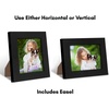 image:imageAmericanflat 14x20 Picture Frame with Polished Plexiglass  Signature Collection  GalleryStyle Frames Made of Engineered Wood  Photo Frame for Wall Display  Black  Polished plexiglass front hangs vertical or horizontal sawtooth hangers included fits photos posters and artBlack
