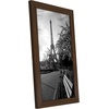 image:imageAmericanflat 14x20 Picture Frame with Polished Plexiglass  Signature Collection  GalleryStyle Frames Made of Engineered Wood  Photo Frame for Wall Display  Black  Polished plexiglass front hangs vertical or horizontal sawtooth hangers included fits photos posters and artWalnut