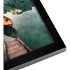 image:imageAmericanflat 14x20 Picture Frame with Polished Plexiglass  Signature Collection  GalleryStyle Frames Made of Engineered Wood  Photo Frame for Wall Display  Black  Polished plexiglass front hangs vertical or horizontal sawtooth hangers included fits photos posters and artBlack