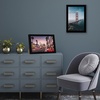 image:imageAmericanflat 14x20 Picture Frame with Polished Plexiglass  Signature Collection  GalleryStyle Frames Made of Engineered Wood  Photo Frame for Wall Display  Black  Polished plexiglass front hangs vertical or horizontal sawtooth hangers included fits photos posters and artBlack