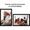 image:imageAmericanflat 14x20 Picture Frame with Polished Plexiglass  Signature Collection  GalleryStyle Frames Made of Engineered Wood  Photo Frame for Wall Display  Black  Polished plexiglass front hangs vertical or horizontal sawtooth hangers included fits photos posters and artBlack
