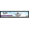 image:imageAmericanflat 14x20 Picture Frame with Polished Plexiglass  Signature Collection  GalleryStyle Frames Made of Engineered Wood  Photo Frame for Wall Display  Black  Polished plexiglass front hangs vertical or horizontal sawtooth hangers included fits photos posters and artBlack