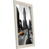image:imageAmericanflat 14x20 Picture Frame with Polished Plexiglass  Signature Collection  GalleryStyle Frames Made of Engineered Wood  Photo Frame for Wall Display  Black  Polished plexiglass front hangs vertical or horizontal sawtooth hangers included fits photos posters and artLight Wood