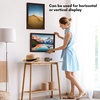 image:imageAmericanflat 14x20 Picture Frame with Polished Plexiglass  Signature Collection  GalleryStyle Frames Made of Engineered Wood  Photo Frame for Wall Display  Black  Polished plexiglass front hangs vertical or horizontal sawtooth hangers included fits photos posters and artMahogany
