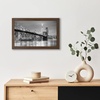 image:imageAmericanflat 14x20 Picture Frame with Polished Plexiglass  Signature Collection  GalleryStyle Frames Made of Engineered Wood  Photo Frame for Wall Display  Black  Polished plexiglass front hangs vertical or horizontal sawtooth hangers included fits photos posters and artWalnut