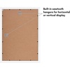 image:imageAmericanflat 14x20 Picture Frame with Polished Plexiglass  Signature Collection  GalleryStyle Frames Made of Engineered Wood  Photo Frame for Wall Display  Black  Polished plexiglass front hangs vertical or horizontal sawtooth hangers included fits photos posters and artWhite