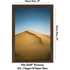 image:imageAmericanflat 14x20 Picture Frame with Polished Plexiglass  Signature Collection  GalleryStyle Frames Made of Engineered Wood  Photo Frame for Wall Display  Black  Polished plexiglass front hangs vertical or horizontal sawtooth hangers included fits photos posters and artWalnut