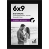 image:imageAmericanflat 14x20 Picture Frame with Polished Plexiglass  Signature Collection  GalleryStyle Frames Made of Engineered Wood  Photo Frame for Wall Display  Black  Polished plexiglass front hangs vertical or horizontal sawtooth hangers included fits photos posters and artBlack