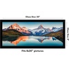 image:imageAmericanflat 14x20 Picture Frame with Polished Plexiglass  Signature Collection  GalleryStyle Frames Made of Engineered Wood  Photo Frame for Wall Display  Black  Polished plexiglass front hangs vertical or horizontal sawtooth hangers included fits photos posters and artBlack