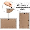 image:imageAmericanflat 14x20 Picture Frame with Polished Plexiglass  Signature Collection  GalleryStyle Frames Made of Engineered Wood  Photo Frame for Wall Display  Black  Polished plexiglass front hangs vertical or horizontal sawtooth hangers included fits photos posters and artLight Wood