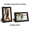 image:imageAmericanflat 14x20 Picture Frame with Polished Plexiglass  Signature Collection  GalleryStyle Frames Made of Engineered Wood  Photo Frame for Wall Display  Black  Polished plexiglass front hangs vertical or horizontal sawtooth hangers included fits photos posters and artBlack