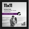 image:imageAmericanflat 14x20 Picture Frame with Polished Plexiglass  Signature Collection  GalleryStyle Frames Made of Engineered Wood  Photo Frame for Wall Display  Black  Polished plexiglass front hangs vertical or horizontal sawtooth hangers included fits photos posters and artBlack