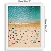 image:imageAmericanflat 14x20 Picture Frame with Polished Plexiglass  Signature Collection  GalleryStyle Frames Made of Engineered Wood  Photo Frame for Wall Display  Black  Polished plexiglass front hangs vertical or horizontal sawtooth hangers included fits photos posters and artWhite