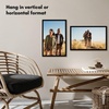 image:imageAmericanflat 14x20 Picture Frame with Polished Plexiglass  Signature Collection  GalleryStyle Frames Made of Engineered Wood  Photo Frame for Wall Display  Black  Polished plexiglass front hangs vertical or horizontal sawtooth hangers included fits photos posters and artBlack