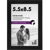 image:imageAmericanflat 14x20 Picture Frame with Polished Plexiglass  Signature Collection  GalleryStyle Frames Made of Engineered Wood  Photo Frame for Wall Display  Black  Polished plexiglass front hangs vertical or horizontal sawtooth hangers included fits photos posters and artBlack