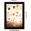 image:imageAmericanflat 14x20 Picture Frame with Polished Plexiglass  Signature Collection  GalleryStyle Frames Made of Engineered Wood  Photo Frame for Wall Display  Black  Polished plexiglass front hangs vertical or horizontal sawtooth hangers included fits photos posters and artBlack